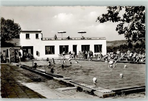 53489 W5485 Bad Bodendorf - Schwimmbad Schwimmbadrestaurant Gartenterrasse