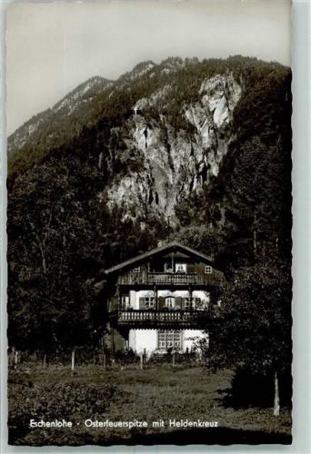 Eschenlohe Geyerhaus Osterfeuerspitze Heldenkreuz