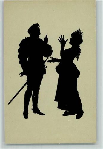 Kunstwart Nr. 27 - aus Falstaff und seine Gesellen AK gute Erhaltung