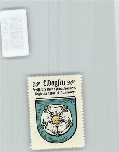 Eldagsen Vignette Wappen Kaffee Hag 1920-1940 Rose