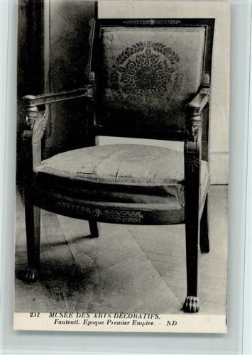 Nr. 232 - Stuhl , Die Epoche ist beschrieben - Museum des Arts Decoratiies , gute Erhaltung