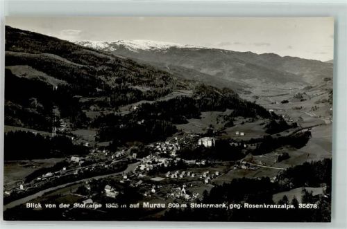8850 Murau - Blick von der Stolzalpe gegen Rosenkranzalpe