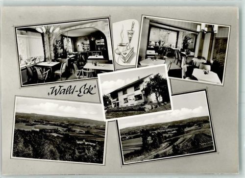 Volmerdingsen Gasthaus Cafe Wald-Eck Inh.H.Steinhauer Gastraum Terrasse Umgebung