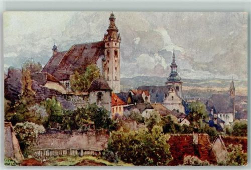 Krems sign. Fritz Lach Niebelungenweg