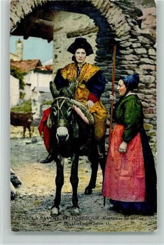 Tours-en-Savoie 1926 Costume Volkstypen
