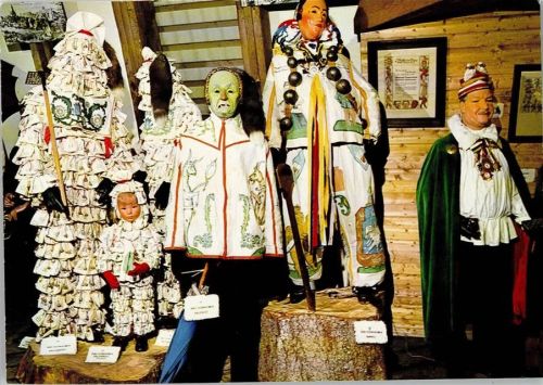 1973 Narrenpuppen aus Bad Dürrheim AK