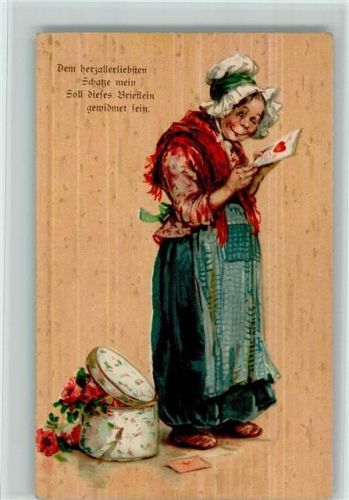 Humor - Dieser Brief ist für mein Schatz 1912 AK