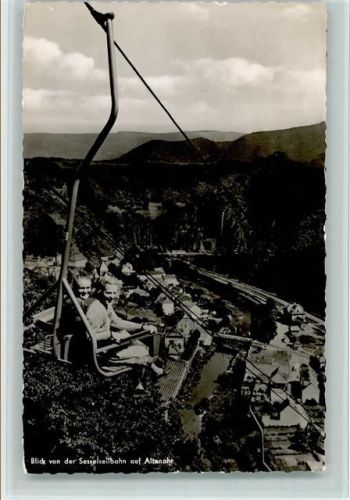 Altenahr 1955 Sesselseilbahn AK