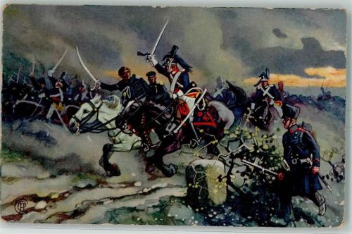 Völkerschlacht 1813 Nr. 1 Überfall der Lützower
