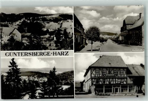 Güntersberge Marktstraße Jugendherberge Ernst Thälmann