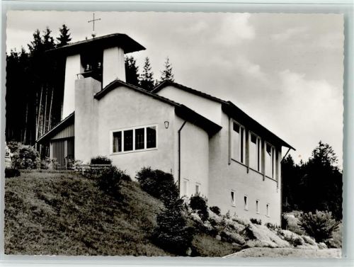 78136 W7745 Schonach im Schwarzwald - Evangel. Kirche