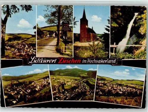 Züschen Wasserfall Kirche