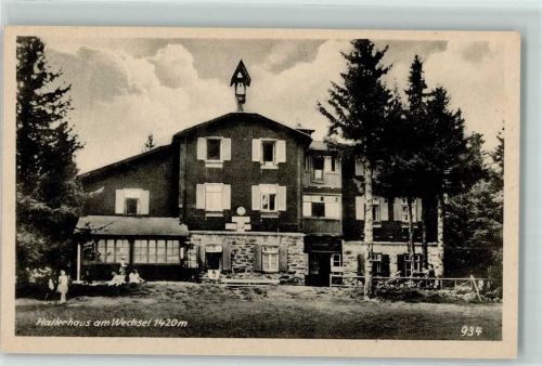 Schaueregg Hallerhaus am Wechsel