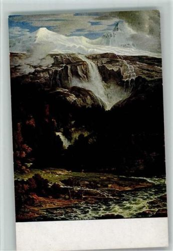Nr. 119 - sign J.A. Koch - Schmadri Wasserfall AK