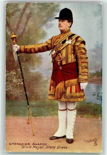 Grenadier Guards Drum Major State Dress Tucks Oilette Nr.9366