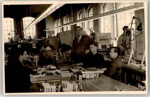 Elektroindustrie Schalttafeln Spulen Fabrik Foto AK