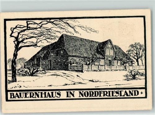 Bauernhaus in Nordfriesland - Jugendspende Nordschleswig für das Deutschtum im Ausland