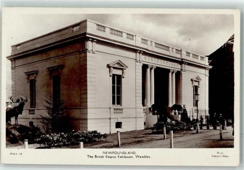 Wembley Neufoundland the British Empire Exhibition Motiv Kanada