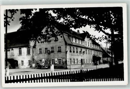 Cunewalde Gasthaus Zur blauen Kugel Oldtimer
