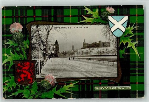 Inverness - Winter Wappen Stewart Hunting