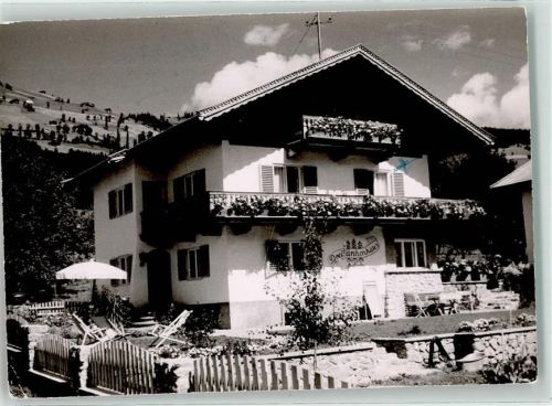 Westendorf 1962 Pension Dreilärchenhaus