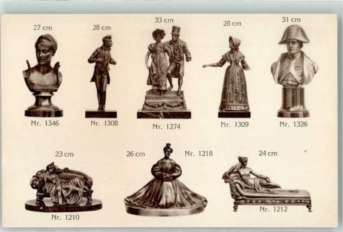 Wien M. Ehleders Söhne Bronzefiguren Drucksache