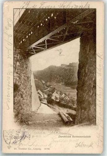 Breitnau 1901 Ravennaviadukt mit Höllsteig