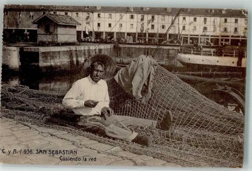 San Sebastian Beruf Fischer Hafen