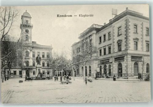 Komarom 1914 Klapka-ter Denkmal General Klapku
