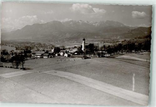 83674 W8178 Gaißach , Oberbay 1957 FOTO KEINE AK Fliegeraufnahme Ort handschriftlich