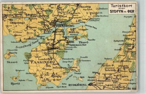 Svendborg Touristenkarte