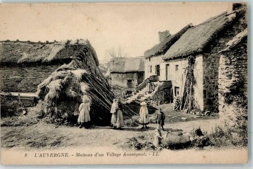 63380 Combrailles - Maisons d`un Village Auvergnat l`Auvergne