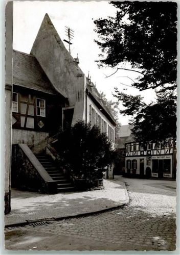 Oestrich-Winkel Ort handschriftlich Rathaus