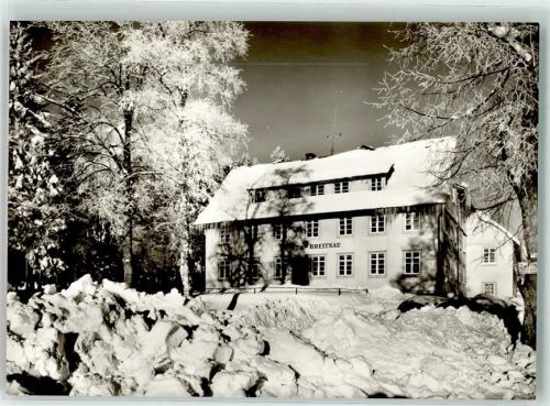 79874 W7821 Breitnau Winter Gasthaus Pension zum Löwen Foto Metz