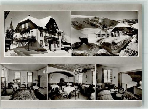 Altglashütten Gasthaus Haus zum Löwen Winter