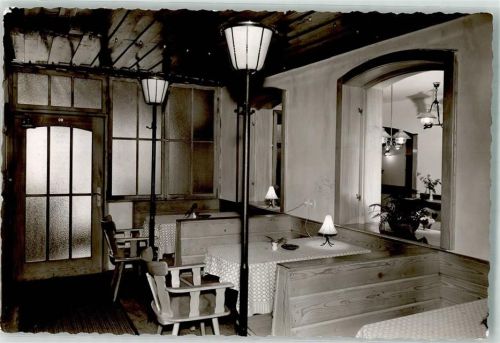 87719 W8948 Mindelheim FOTO KEINE AK Hotel Ochsen Ort handschriftlich