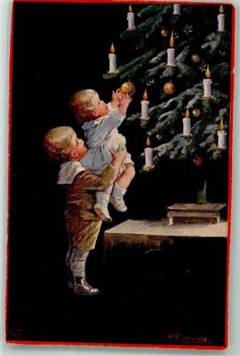 1926 Kinder im Kerzenglanz Weihnachten Primus Nr. 1194