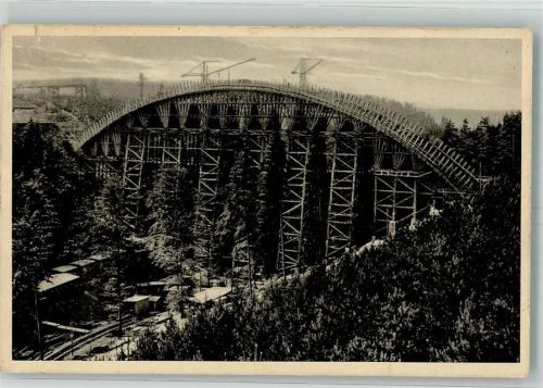 Hermsdorf Eisenbahnbetonbogenbrücke Teufelstal