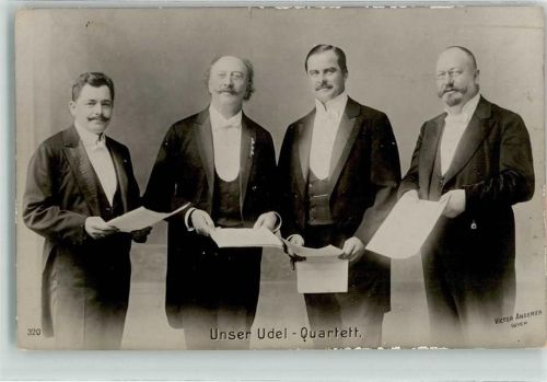 Wien 1900 Unser Udel Quartett Foto Victor Angeres Wien