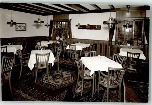 Laubach Hotel Waldhaus Ort handschriftlich