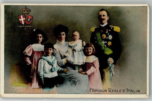 Famiglia Reale d`Italia , Wappen Adel Italien 1922