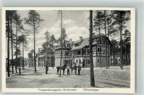 Grafenwöhr Kaserne Truppenübungsplatz Offizierslager