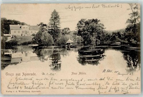 Apenrade 1900 Neue Mühle Entenhaus