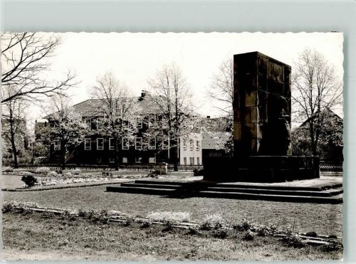 48317 W4406 Drensteinfurt FOTO KEINE AK Ort handschriftlich Denkmal Ehrenmal