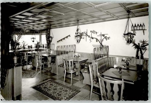Niederbreisig Gasthaus Onkel Tom´s Hütte Ort handschriftlich