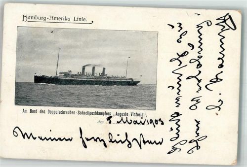 1903 Hamburg-Amerika Linie
