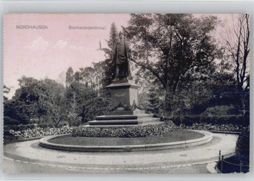 99734 O5500 Nordhausen , Thür - Bismarck-Denkmal