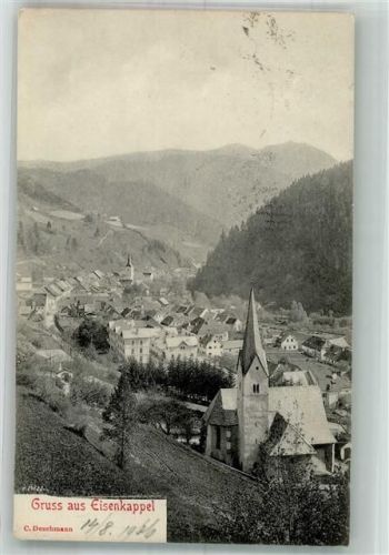 9135 Bad Eisenkappel 1906 Foto AK
