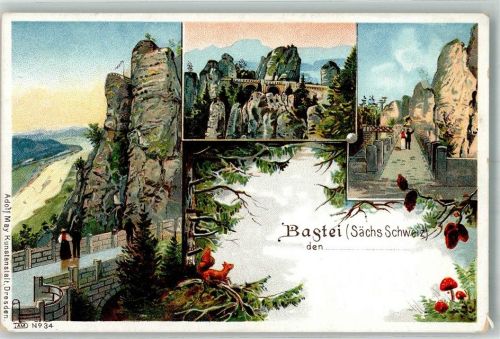 Bastei Bastei Brücke Basteifelsen