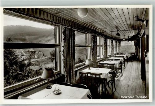 79674 W7868 Muggenbrunn Foto AK Gasthaus Pension zum Adler